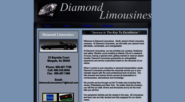 diamondlimousinesllc.com