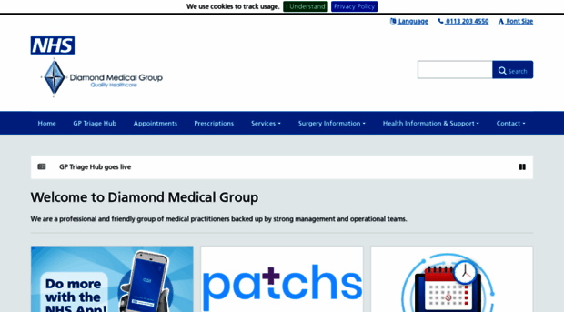 diamondmedicalgroup.nhs.uk