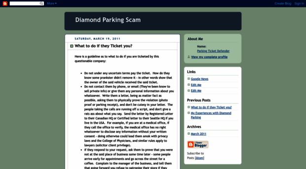 diamondparkingscam.blogspot.com