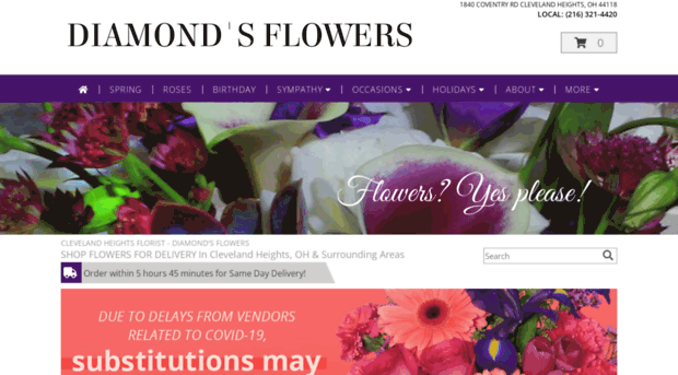 diamondsflowers.com