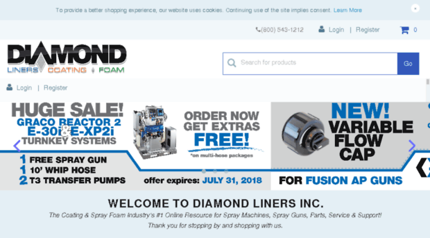 diamondsprayfoam.com