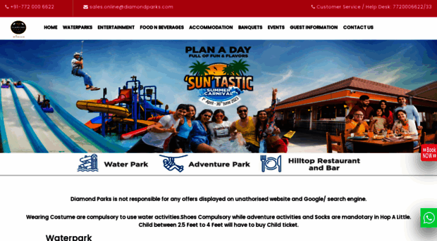 diamondwaterpark.com