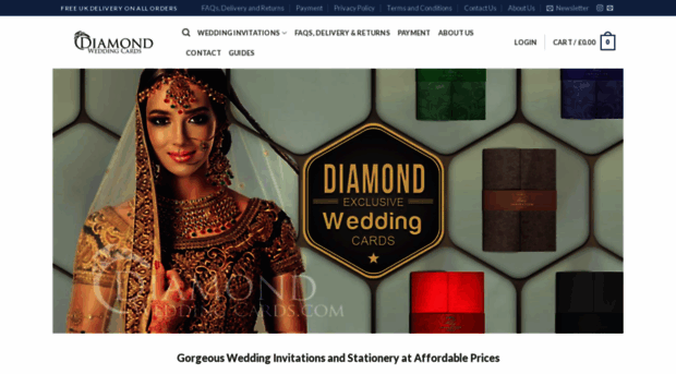 diamondweddingcards.com