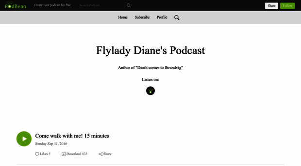 dianedenmark.podbean.com