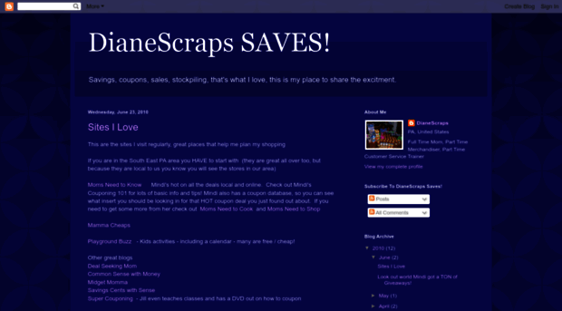 dianescrapsandsaves.blogspot.com