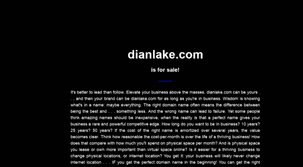 dianlake.com