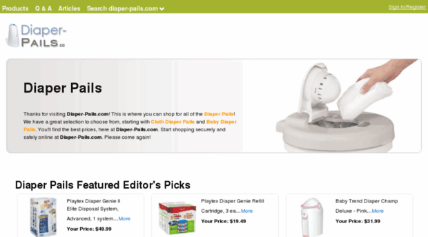 diaper-pails.com