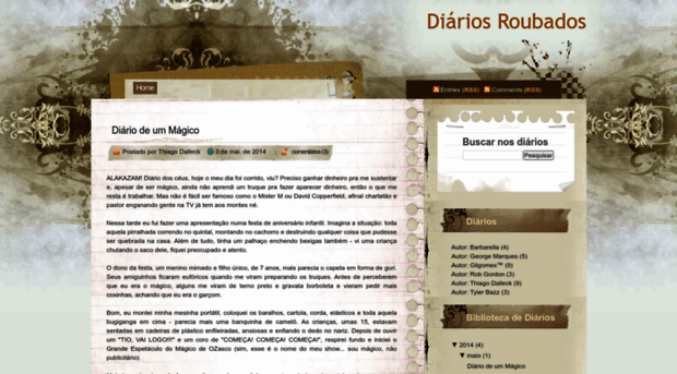 diariosroubados.blogspot.com