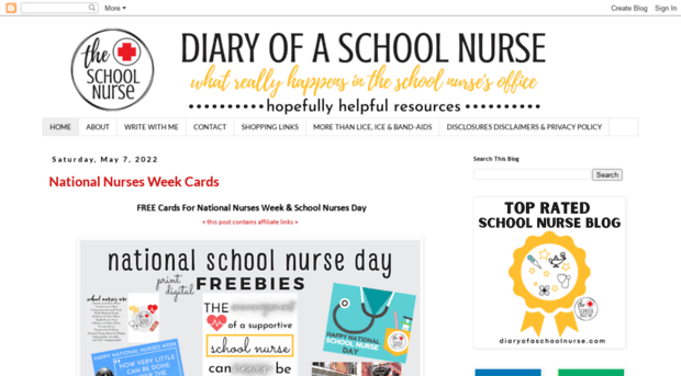 diaryofaschoolnurse.blogspot.com