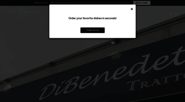 dibenedettotrattoria.com