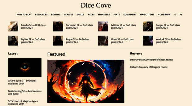 dicecove.com