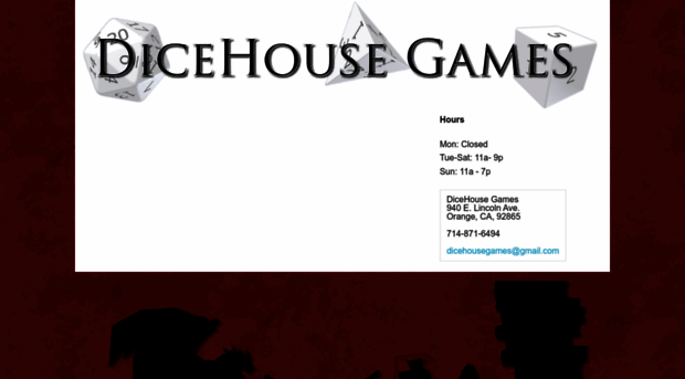 dicehousegames.com