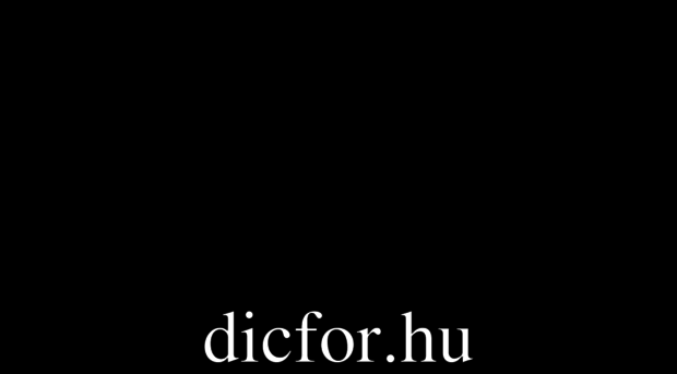 dicfor.hu