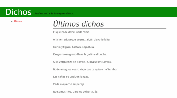 dichos.com.es