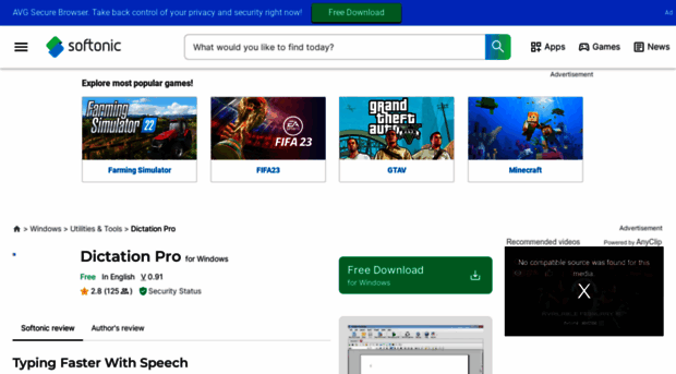 dictation-pro.en.softonic.com