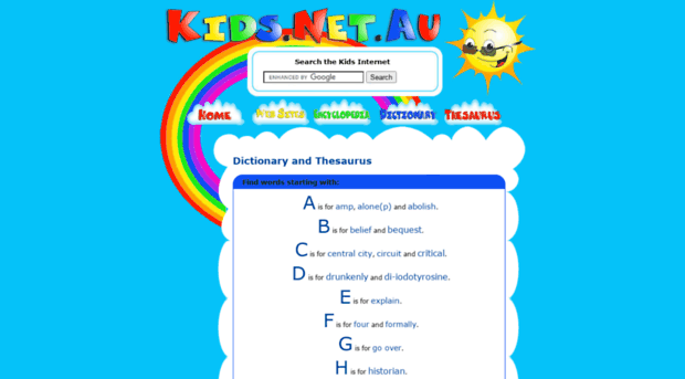 dictionary.kids.net.au