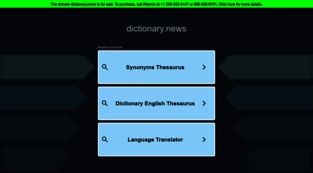 dictionary.news