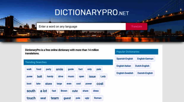 dictionarypro.net