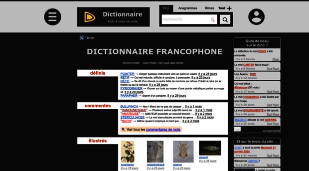 dictionnaire.exionnaire.com