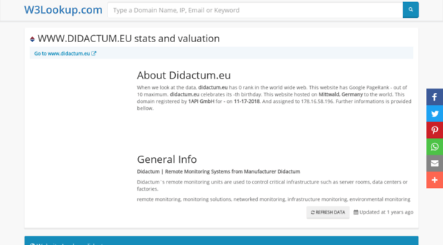 didactum.eu.w3lookup.net