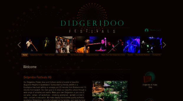 didgeridoofestivals.com