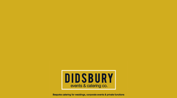 didsburycatering.co.uk