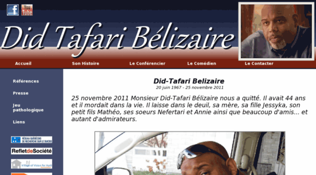 didtafaribelizaire.com