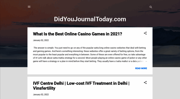 didyoujournaltoday.blogspot.com