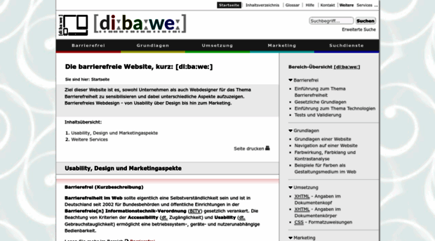 die-barrierefreie-website.de