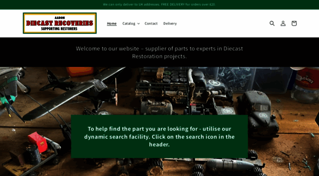 diecastrecoveries.org.uk