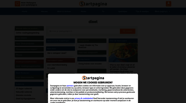 dieet.startpagina.nl