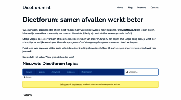 dieetforum.nl