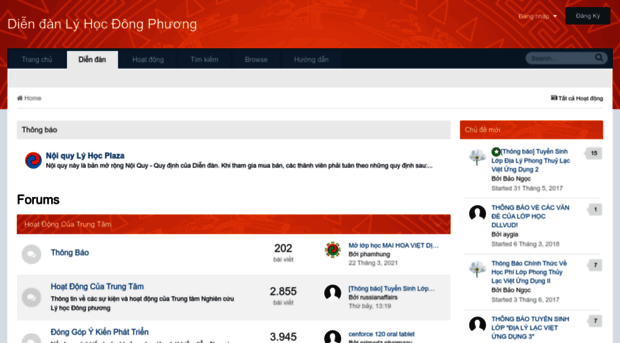 diendan.lyhocdongphuong.org.vn