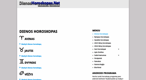 dienoshoroskopas.net