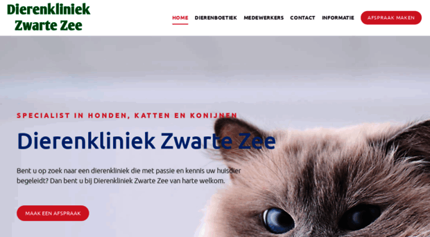 dierenkliniekzwartezee.nl