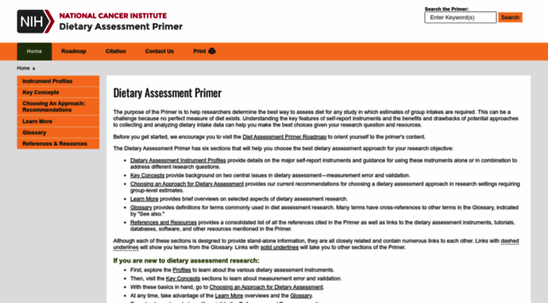 dietassessmentprimer.cancer.gov