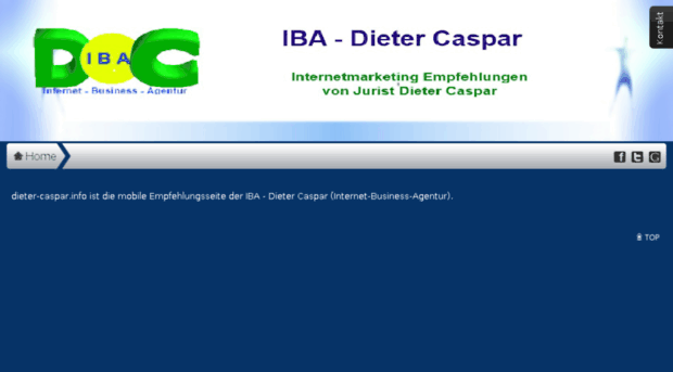 dieter-caspar.info