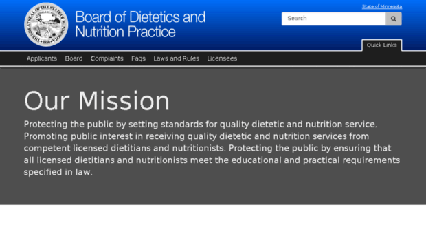 dieteticsnutritionboard.state.mn.us