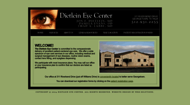 dietleineyecenter.com