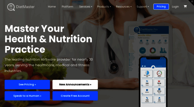 dietmastersoftware.com