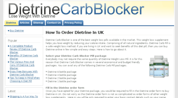 dietrine.org.uk