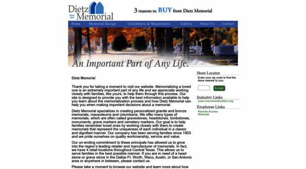 dietzmemorial.com