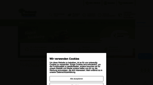 dieumweltdruckerei.com