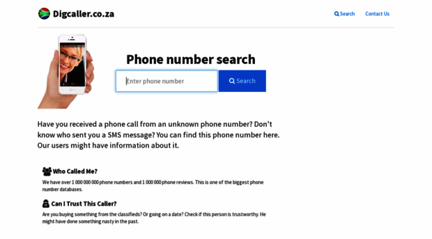 digcaller.co.za