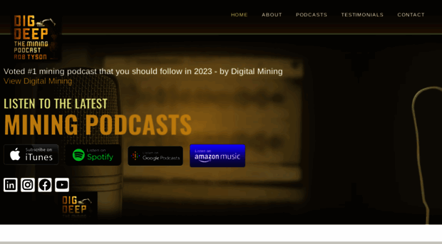 digdeeptheminingpodcast.com