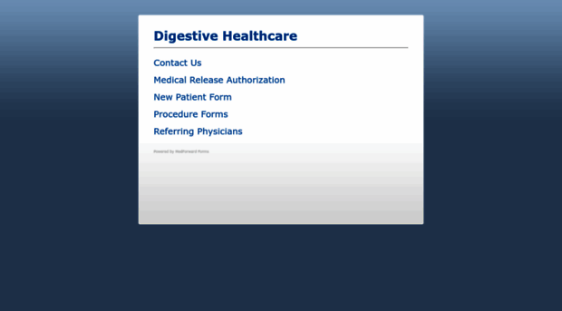 digestivehealthcare.medforward.com