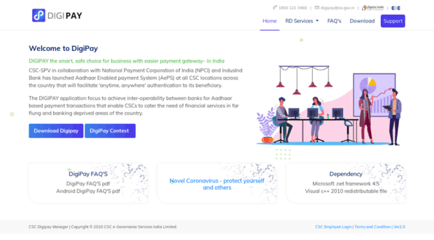 digipay.csccloud.in