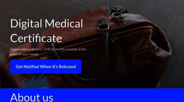 digital-medical-certificate.launchrock.com