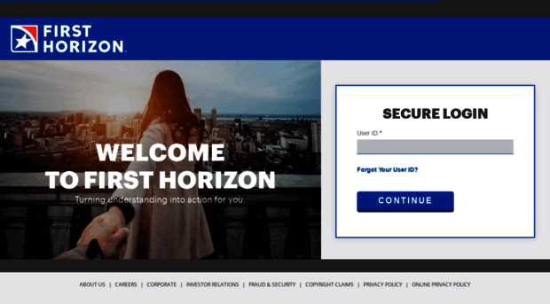digital.firsthorizon.com - First Horizon - Log In - Digital First Horizon