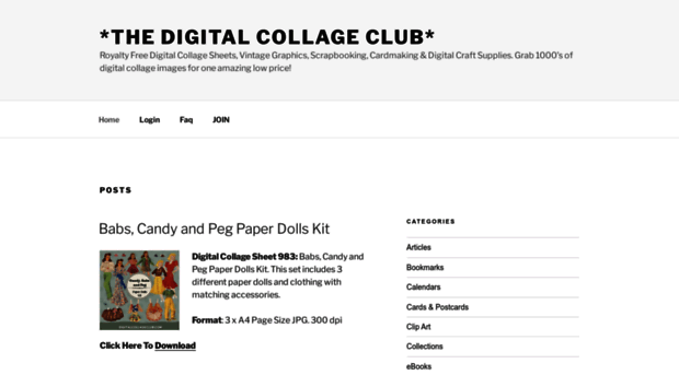 digitalcollageclub.com